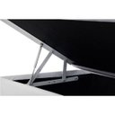 Ver imagem 2 de Base Box Baú Solteiro Belos Sonhos Sintético Branco 49x88x188