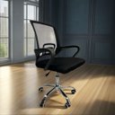 Ver imagem 1 de Cadeira de Escritório Ergonômica Executiva Secretaria com Tela Mesh, Rodízios e Altura Ajustável Sen