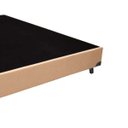 Ver imagem 3 de Base Box Casal Belos Sonhos Sintético Bege 40x138x188