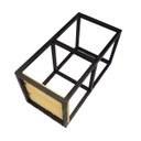 Ver imagem 3 de Nicho de Parede Estilo Industrial Ferro e Madeira Modelo 11