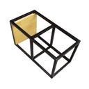 Ver imagem 4 de Nicho de Parede Estilo Industrial Ferro e Madeira Modelo 11