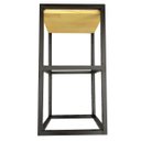 Ver imagem 1 de Nicho de Parede Estilo Industrial Ferro e Madeira Modelo 11