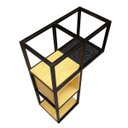 Ver imagem 5 de Nicho de Parede Estilo Industrial Ferro e Madeira Modelo 12