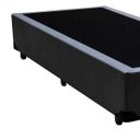 Ver imagem 2 de Base Box Solteirão Belos Sonhos Sintético Cinza 40x96x203