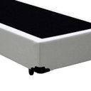 Ver imagem 3 de Base Box Solteirão Belos Sonhos Sintético Branco 40x96x203