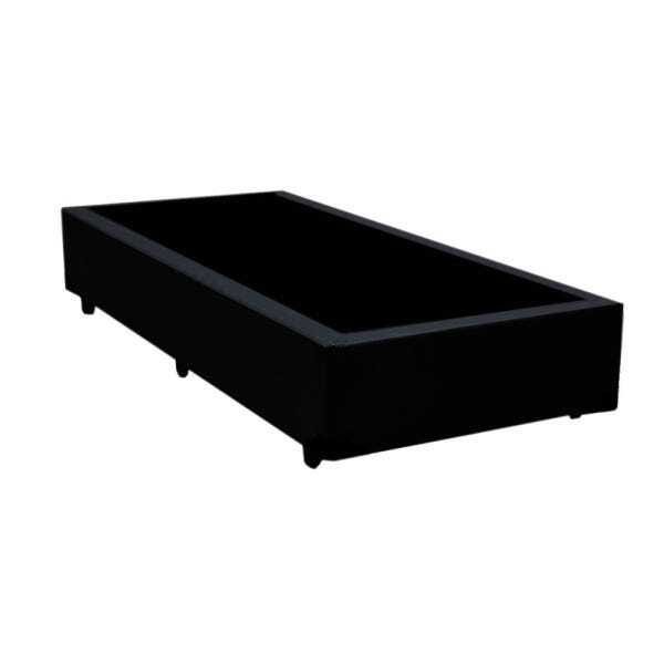 Base Box Solteirão Belos Sonhos Sintético Preto 40x96x203 - 1