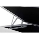 Ver imagem 2 de Base Box Baú Solteirão Belos Sonhos Sintético Branco 41x96x203