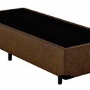 Ver imagem 2 de Base Box Solteirão Belos Sonhos Suede Marrom 40x96x203