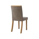Ver imagem 7 de Conjunto Sala de Jantar Mesa Lisa 160cm Tampo MDF Vidro Canto Reto e 6 Cadeiras Tainá