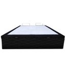 Ver imagem 4 de Base Box Baú Viúva Belos Sonhos Poliéster Preto 49x128x188