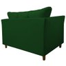 Namoradeira Decorativa Isis Pés Trapézio Suede Verde - DS Estofados - 4