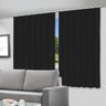 Cortina Blackout Preto - 200x140cm - com Alça para Varão - 3