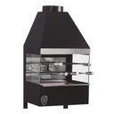 Ver imagem 1 de Churrasqueira Suspensa Preta Fornos Pinhal