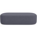 Ver imagem 3 de Kit 02 Puffs Decorativos Orgânicos para Living Quarto 140cm Doha W01 Suede Cinza - Lyam Decor