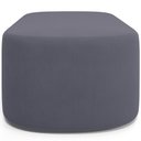 Ver imagem 7 de Kit 02 Puffs Decorativos Orgânicos para Living Quarto 140cm Doha W01 Suede Cinza - Lyam Decor