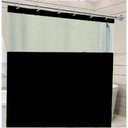 Ver imagem 1 de Cortina para Box Banheiro com Visor 1