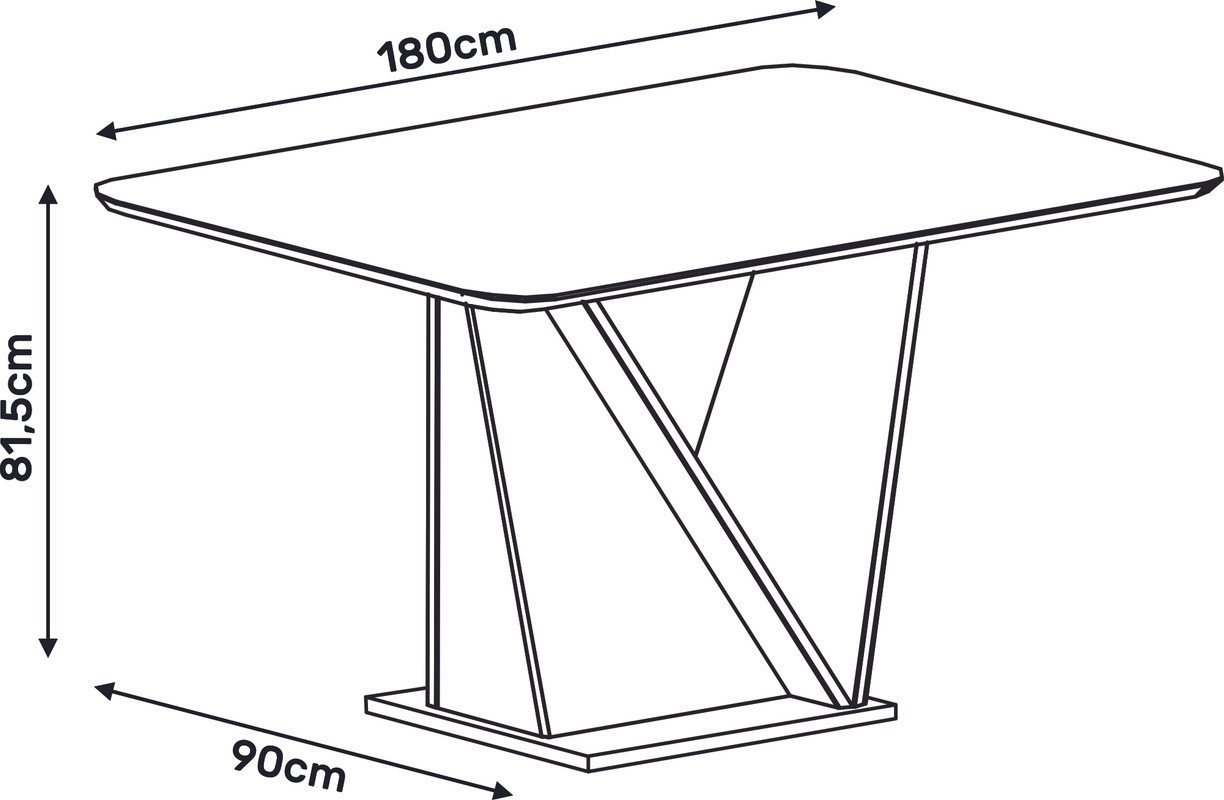 Conjunto Sala De Jantar Indonesia C/vidro 8 Cadeiras Cor Imbuia/preto/preto  06 Desenho do