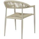 Ver imagem 4 de Kit com 4 Cadeiras para Jardim em Alumínio e Corda Náutica Laguna