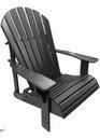 Ver imagem 4 de Cadeira Adirondack Pavão Piscina Externa Preto Black