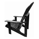 Ver imagem 3 de Cadeira Adirondack Pavão Piscina Externa Preto Black
