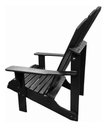 Ver imagem 3 de Cadeira Adirondack Pavão Piscina Externa Preto Black