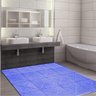 Piso Borracha Acqua Kap Sauna Piscina 6 Placas 30x30cm - Azul - 2