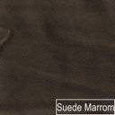 Ver imagem 7 de Kit Diva Recamier Diana 160cm Lado Esquerdo e 02 Poltronas Classic Suede Marrom - ADJ Decor