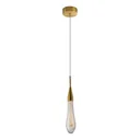 Ver imagem 6 de Pendente Mini Aimee Ouro - 5xh27cm - Led 2w - Bivolt - 2700k - 220lm - Starlux ZR037-S