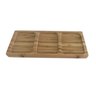 Petisqueira Tábua de Bambú Travessa de Petisco Retangular 33 X 10 Cm - 9