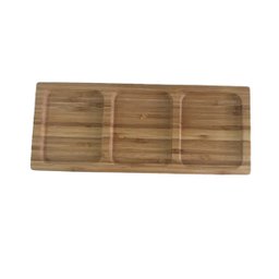 Petisqueira Tábua de Bambú Travessa de Petisco Retangular 33 X 10 Cm - 5