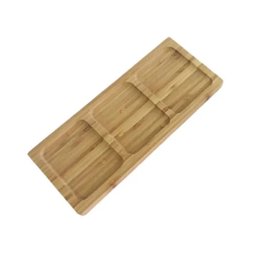 Petisqueira Tábua de Bambú Travessa de Petisco Retangular 33 X 10 Cm - 4