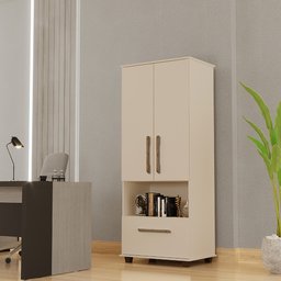 Armário Multiuso Escritório Sevilha:offwhite - 1