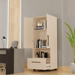 Armário Multiuso Escritório Sevilha:offwhite - 2