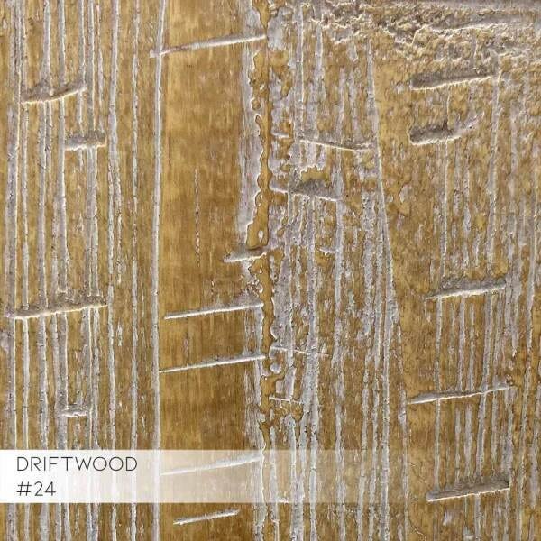Banco Decorativo para Varanda Cozinha Bladel 160cm Cobre Madeira Maciça Driftwood - Gran Belo - 4