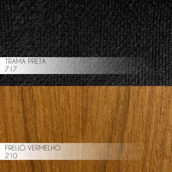 Banco Decorativo Sala de Estar 180cm Linz Linho Preto - Gran Belo - 4