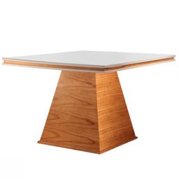 Sala de Jantar Moderna 8 Cadeiras 1,50x1,50m - Premium - Requinte Salas - 2