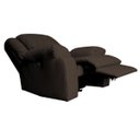 Ver imagem 5 de Poltrona do Papai Reclinável Elétrica com Massagem Magnum Couro (PU) Marrom Fosco - Gran Belo