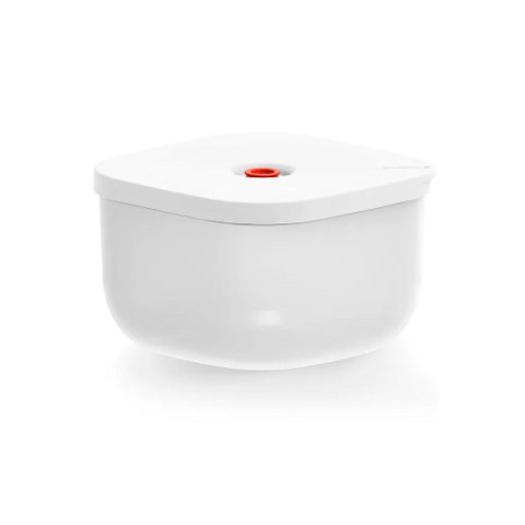 Recipiente Fundo a Vácuo com Válvula Freezer Geladeira L 19,7 X 19,7 X H12,7 Cm - 2800ml - Saveit