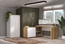 Ver imagem 1 de Conjunto Escritório Home Office: Mesa 6135 + Armário 6094
