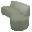 Ver imagem 2 de Sofá Orgânico 04 Lugares 230cm Mônaco Bouclé Verde Claro - Nexta Casa