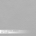 Ver imagem 3 de Kit 2 Puff Decorativo Sala de Estar Costela Couro Branco - Gran Belo