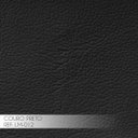 Ver imagem 3 de Kit 2 Poltrona Decorativa Sala de Estar Costela Couro Preto - Gran Belo