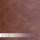 Ver imagem 3 de Kit 2 Poltrona Decorativa Sala de Estar Costela Couro Mel - Gran Belo