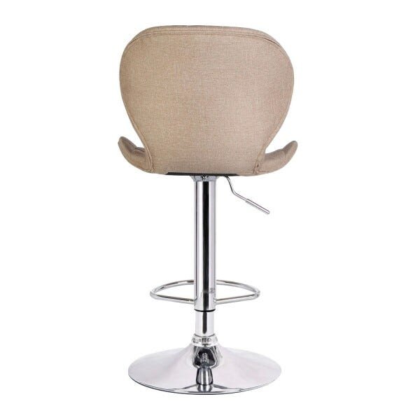 Kit 4 Banquetas Decorativas Sala e Cozinha Born Linho Marrom  Gran Belo - 8
