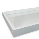 Ver imagem 3 de Bandeja Aparador Decorativa Espelhada Tacolado 15 X 21cm Branca