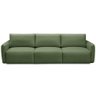 Sofá Retrátil Reclinável para Sala 4 Lugares 300cm Egeu F04 Linho Verde - Lyam Decor - 2