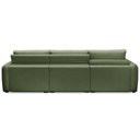 Ver imagem 6 de Sofá Retrátil Reclinável para Sala 4 Lugares 300cm Egeu F04 Linho Verde - Lyam Decor