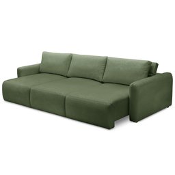Sofá Retrátil Reclinável para Sala 4 Lugares 300cm Egeu F04 Linho Verde - Lyam Decor - 5