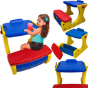 Ver imagem 2 de Mesa de Atividades Infantil Bandeirante Recreio com Bau Banco