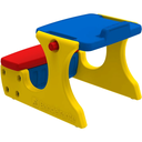 Ver imagem 1 de Mesa de Atividades Infantil Bandeirante Recreio com Bau Banco